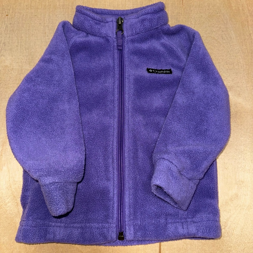 Girls Columbia Fleece Jacket 12-18 months